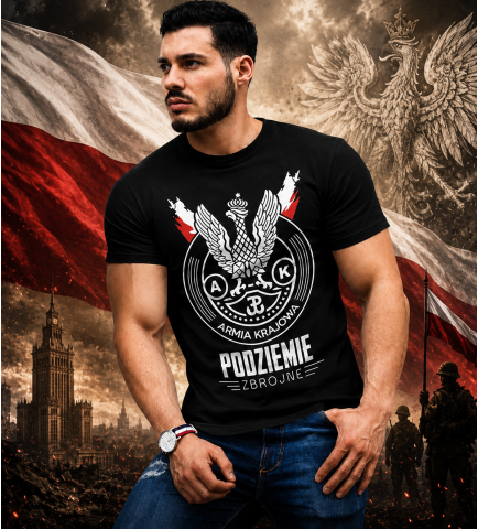 Koszulka-AK Podziemie Zbrojne